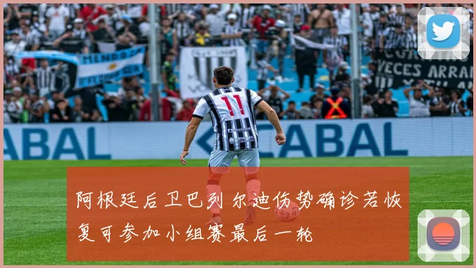 阿根廷后卫巴列尔迪伤势确诊若恢复可参加小组赛最后一轮